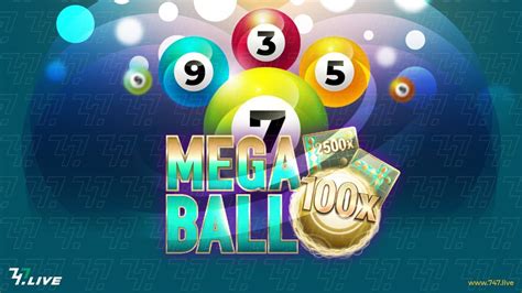 How to play on Live 747 Casino the Mega Ball slot game .